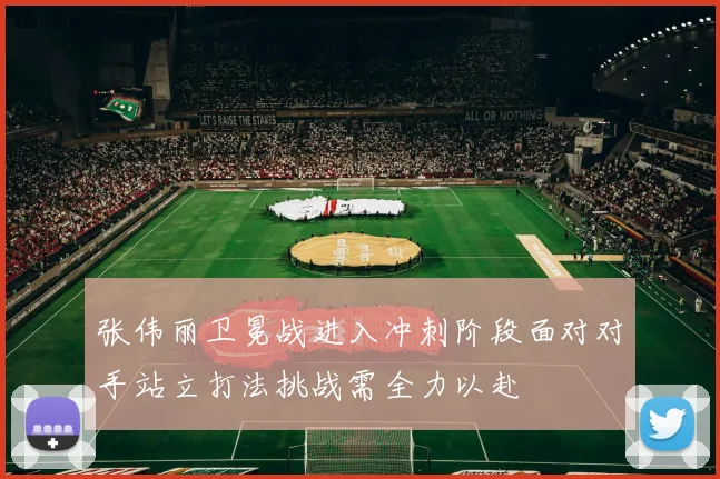 张伟丽卫冕战进入冲刺阶段面对对手站立打法挑战需全力以赴